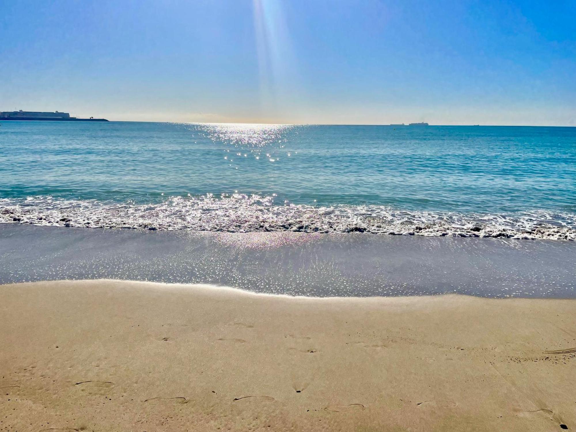 Precioso Apartamento Playa Pinedo Valencia Exteriör bild
