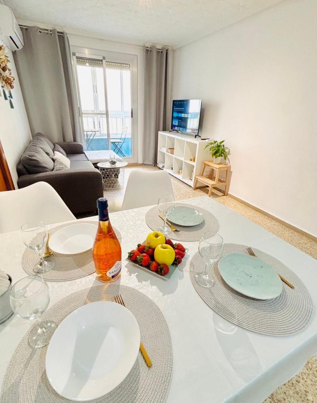 Precioso Apartamento Playa Pinedo Valencia Exteriör bild